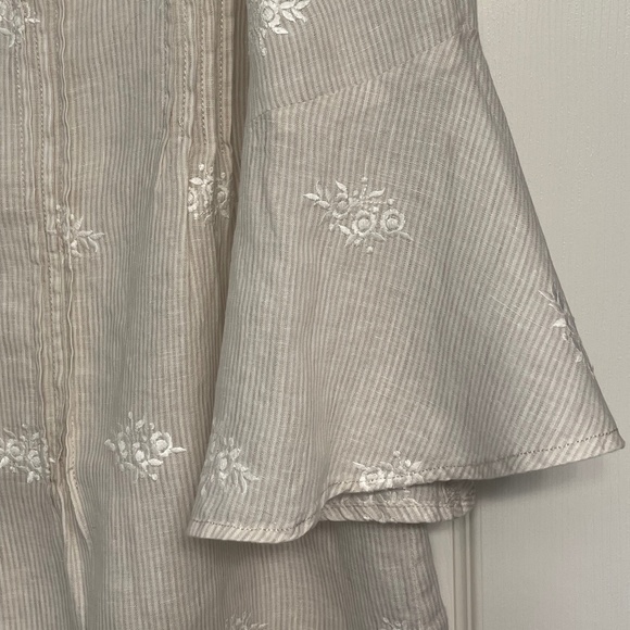 St Tropez Linen Beach Coverup - Picture 4 of 9